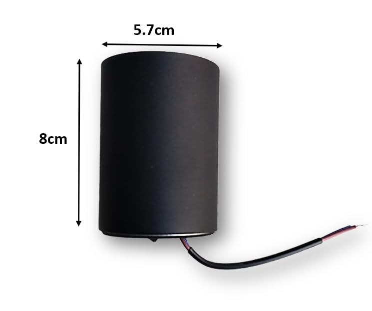 LED NEO Cylinder Surface Light (7/12/18 Watt, Rose Reflector) (Warm White (3000k)