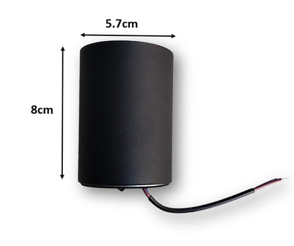 LED NEO Cylinder Surface Light (7/12/18 Watt, Rose Reflector) (Warm White (3000k)