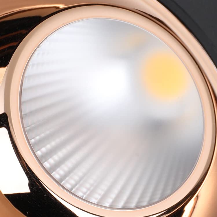 3 Watts Black Body LED Round Surface Panel Cylinder Light Cylindrical Shape Indoor Ceiling Mounted Spot Down Light Aluminium Body (9Cm Height) (Warm White) (Pack of 1)