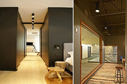 LED NEO Cylinder Surface Light (7/12/18 Watt, Rose Reflector) (Warm White (3000k)